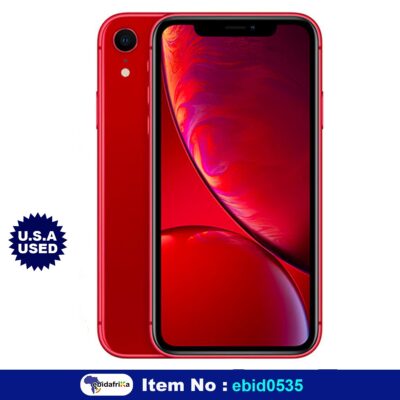Ebidafrika Certified USA Quality Used Iphone XR 64gb Unlocked- red
