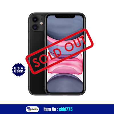 Ebidafrika Certified USA Quality Used iPhone 11 64GB Unlocked – Black