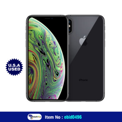 Ebidafrika USA Used Apple iPhone XS, US Version, 256GB, Space Gray – Unlocked