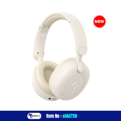 USA New H655BT Low Latency Wireless Headphones – White