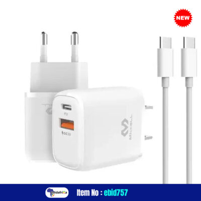USA New Charge faster with the Miccell VQPD002 20W Wall USB Charger! Perfect for lightning-fast charging with QC3.0 technology. Upgrade your charging experience today!