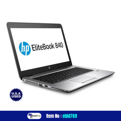 USA Used HP EliteBook 840 G3 (6th Gen) 14 (1366 x 768) Intel Core i5 6300U Processor, 8 GB RAM,500 GB SSD, HD Graphics 520, Windows 10 Pro 64-Bit
