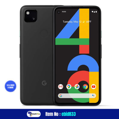 USA Quality Used Google Pixel 4a – Unlocked Android Smartphone – 128 GB of Storage, A Grade – Just Black