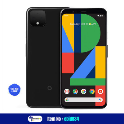 USA Quality Used Google Pixel 4 XL , A Grade – Just Black – 128GB – Unlocked