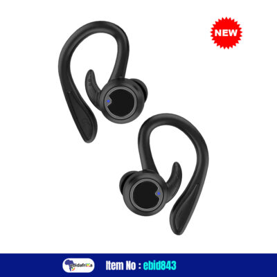 USA Quality New SENTRY BT899 Bluetooth Earbuds True Wireless Hook with Charge Case Black New