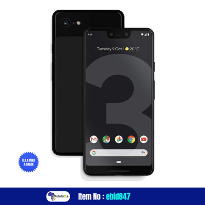 USA Quality Used Google Pixel 3 XL Verizon Just Black, 64GB, A Grade – Unlocked