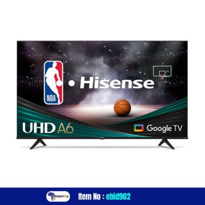 USA New Hisense 43-Inch Class A6 Series 4K UHD Smart Google TV with Alexa Compatibility, Dolby Vision HDR, DTS Virtual X, Sports & Game Modes, Voice Remote, Chromecast Built-in (43A6H) , Black (Copy)