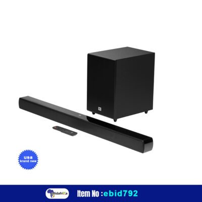 USA New JBL Cinema SB170 Dolby Soundbar with Wireless Subwoofer, 2.1 Channel Home Theatre with Remote