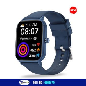 USA New Curve Smart Watch for Men Answer Make Calls, 2.01″ Fitness Tracker with 120 Sport Modes, Step Counter Heart Rate Sleep Tracker Accurate, IP68 Waterproof Fitness Watch for Android iOS, Blue