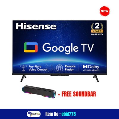 USA New Hisense 43-Inch Class A7 Series 4K UHD Smart Google TV with Alexa Compatibility, Dolby Vision HDR, DTS Virtual X, Sports & Game Modes, Voice Remote, Chromecast Built-in (43A6H) , Black