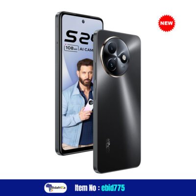 itel S24 (8GB RAM + 128GB ROM) Upto 16GB RAM with Memory Fusion | 108MP AI Rear Camera | 6.6″ HD+ 90 Hz Punch Hole | Helio G91 | Dual DTS Speakers | Side Fingerprint | 18W Type C | Starry Black