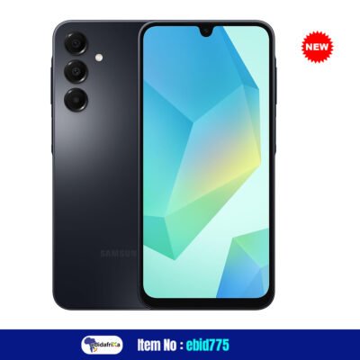 Samsung Galaxy A16 4G (Black, 6GB RAM, 128GB Storage) | Super AMOLED | 50MP Triple Camera with Ultra Wide Lens