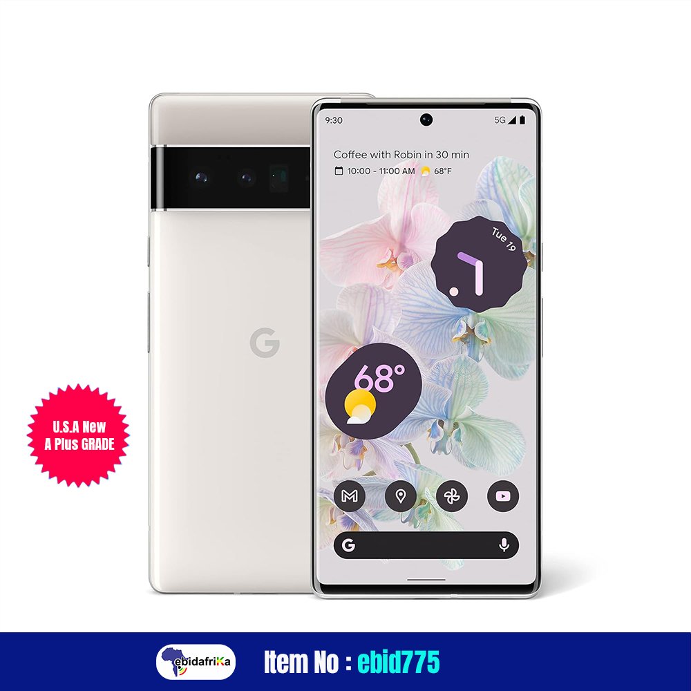 Google Pixel 6 Pro ホワイト 画面なし Google Pixel6 Pro 128GB Cloudy White GOOGLE PIXEL 6 Pro G8V0U