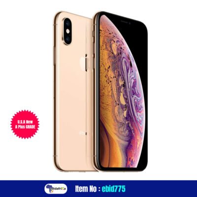 Ebidafrika USA Quality New Apple iPhone XS Max, 256GB, Grade A+, Gold – Fully Unlocked