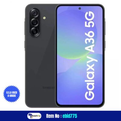 USA Quality Used Samsung Galaxy A36 5G A Series, 128GB Unlocked Android Smartphone, AMOLED Display, Rugged Design, 5G Connectivity, Affordable Performance, US Version, 2025, Grade A Phone