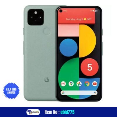 USA Quality Used Google Pixel 5a 5G, US Version, Grade A, 128GB, Green – Unlocked