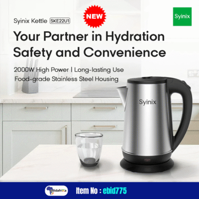 USA Quality New Syinix Kettle 2.2L...